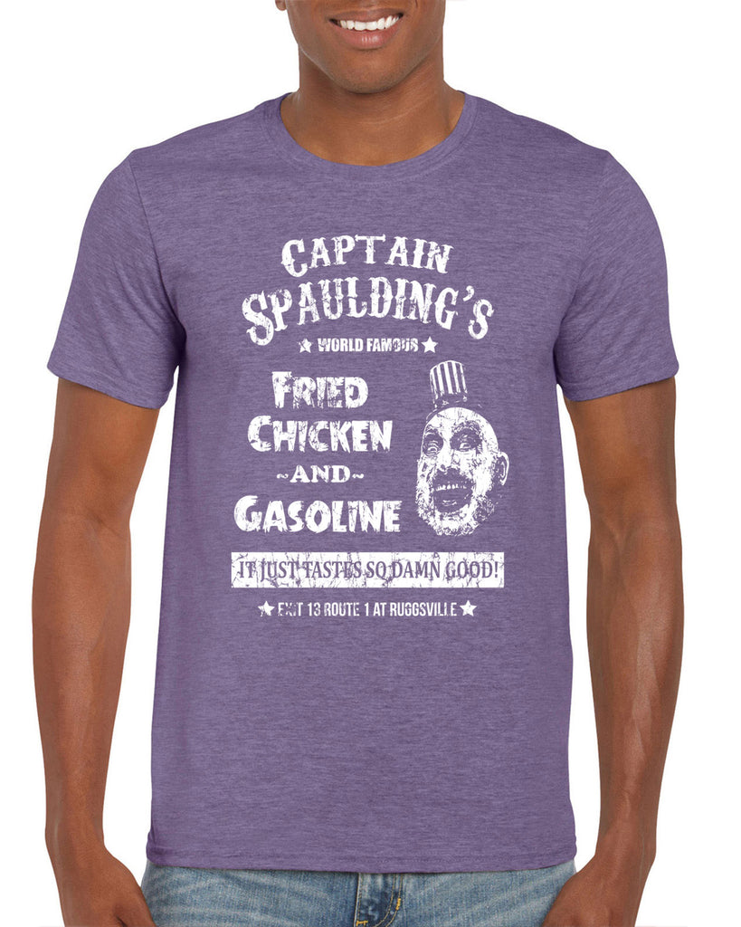 Hot Press Apparel Captain Spaulding Clown Movie House of a Thousand Corpses Halloween Horror Zombie Movie Men's T Shirt Men's Clothing Sale Gift Present