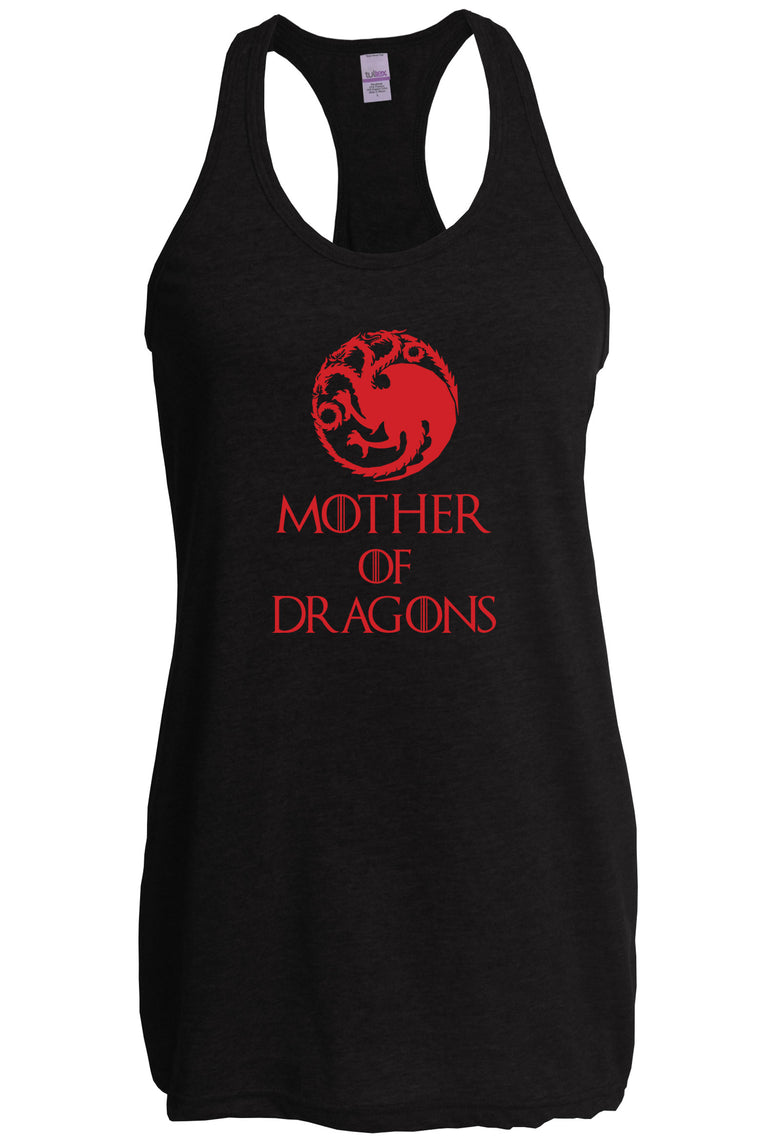 Women's Racer Back Tank Top - Mother of Dragons