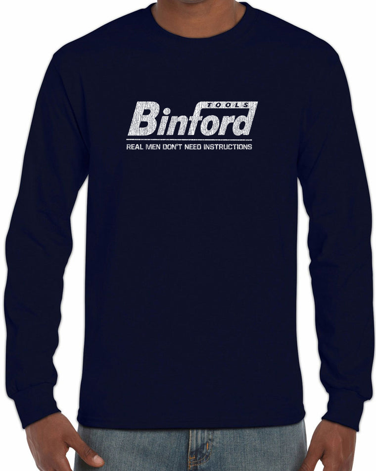 Men's Long Sleeve Shirt - Binford Tools