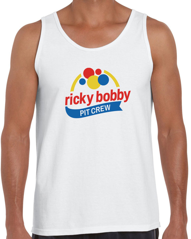 Men's Sleeveless Tank Top - Ricky Bobby Pit Crew
