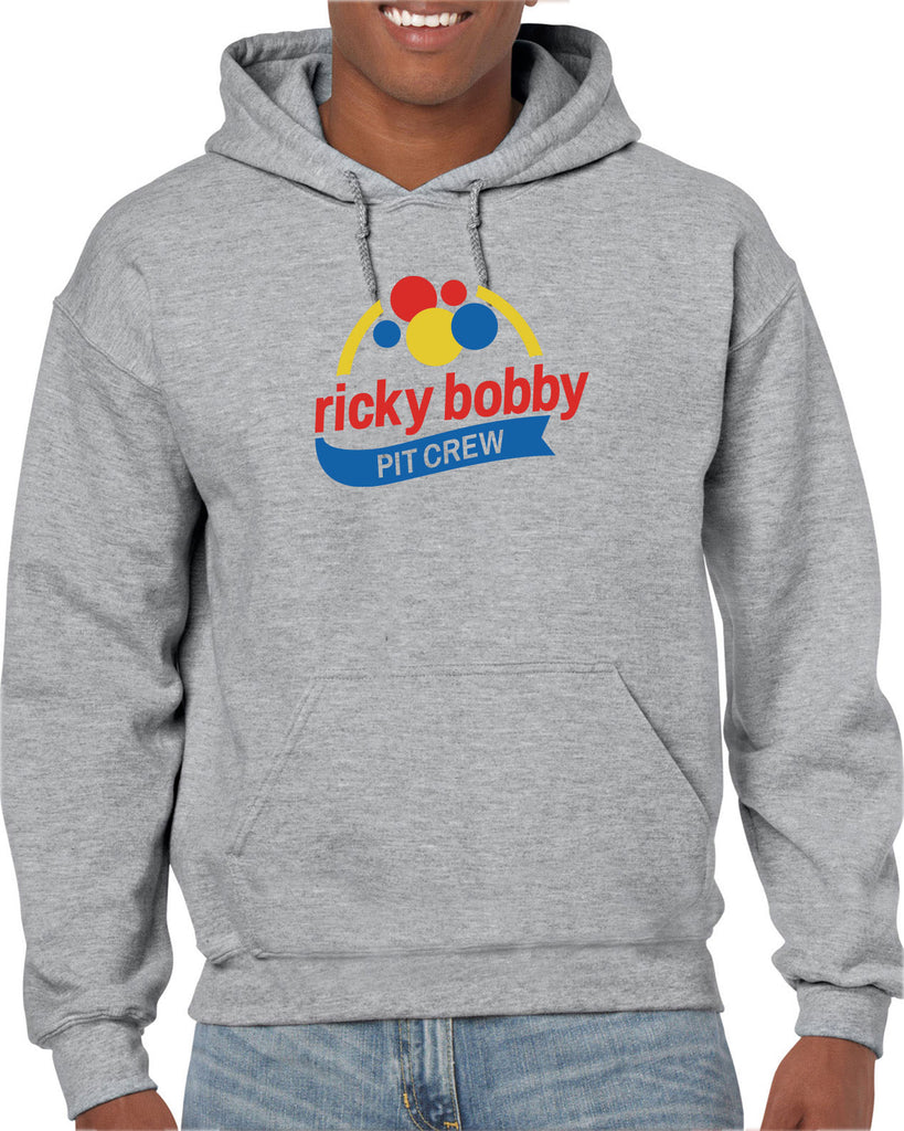 Ricky BobbY Pit Crew Hoodie Hooded Sweatshirt race car racing halloween costume shake and bake first your last funny movie