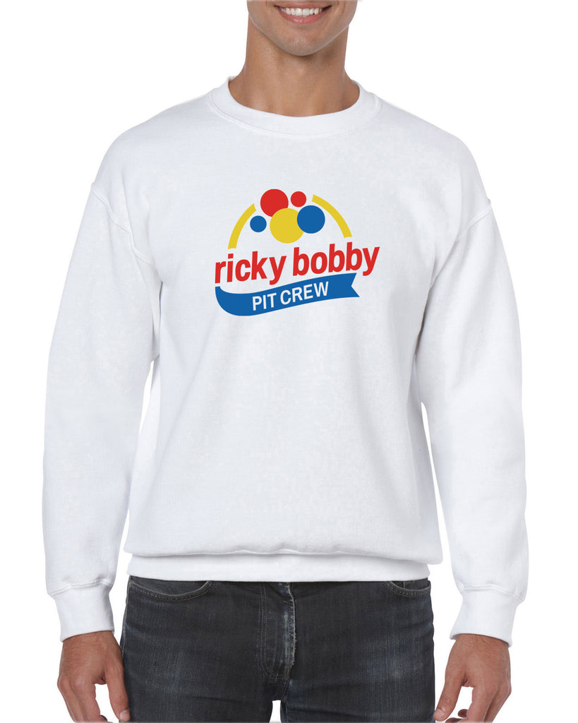 Ricky Bobby Pit Crew Sweatshirt race car racing halloween costume shake and bake first your last funny movie
