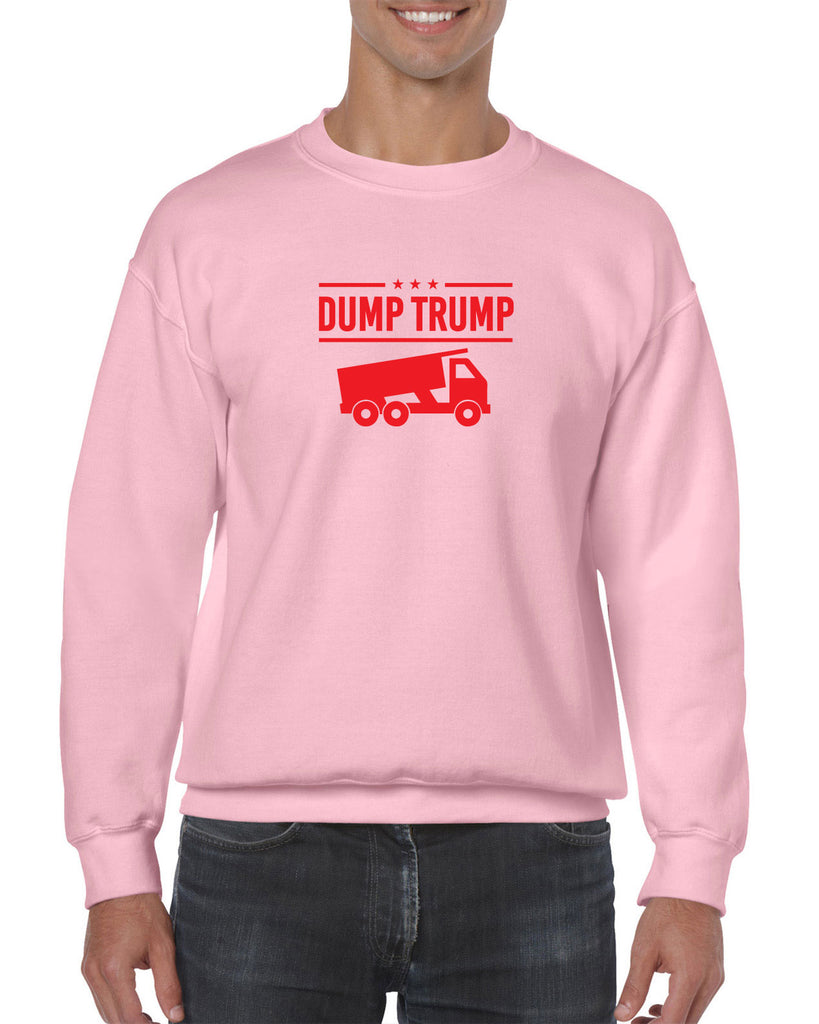 Dump Crew Sweatshirt democrat progressive liberal not my president anti trump election politics
