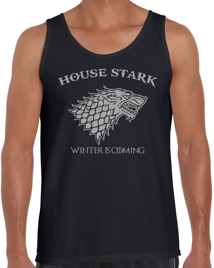 House Stark Tank Top dire wolf winterfell game of thrones jon snow winter is coming the north remembers tv show fantasy westeros Kings Landing