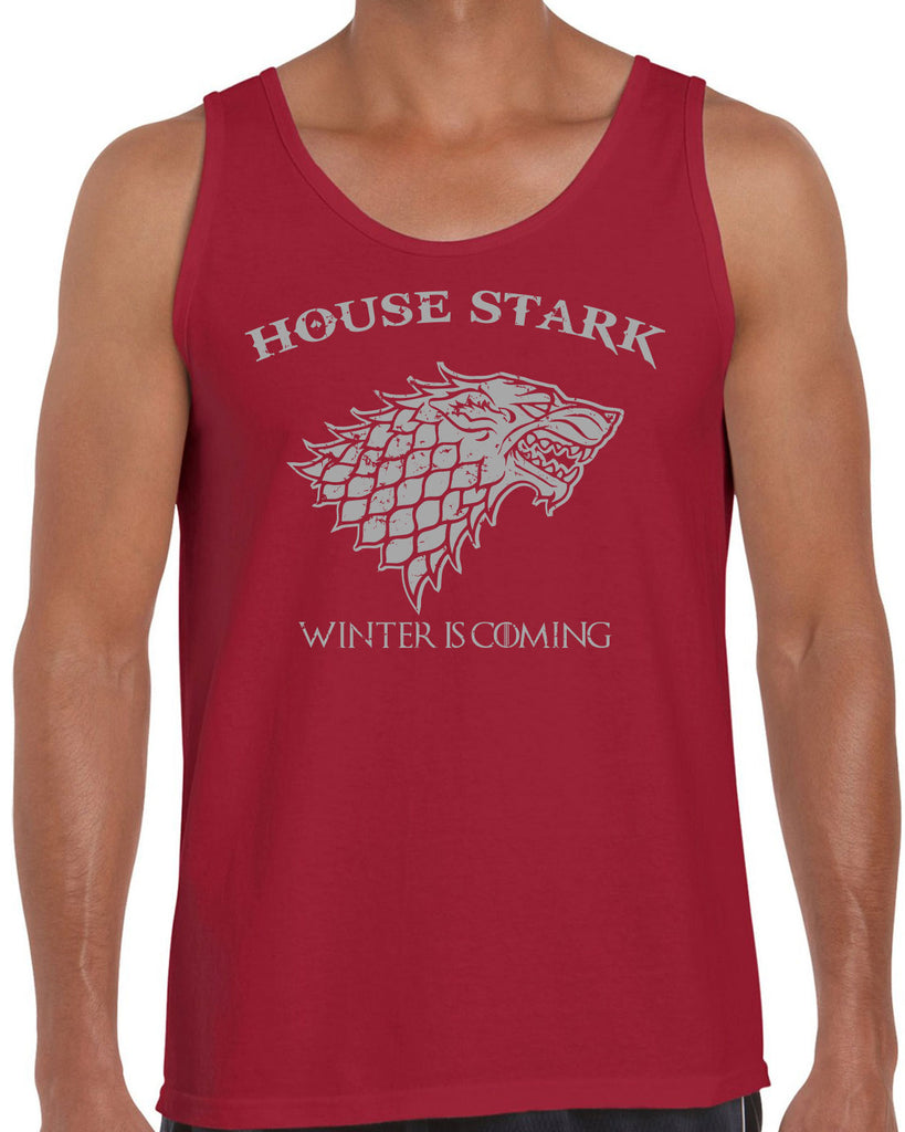 House Stark Tank Top dire wolf winterfell game of thrones jon snow winter is coming the north remembers tv show fantasy westeros Kings Landing