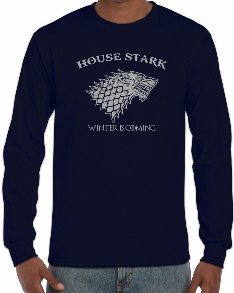 Men's Long Sleeve Shirt - House Stark