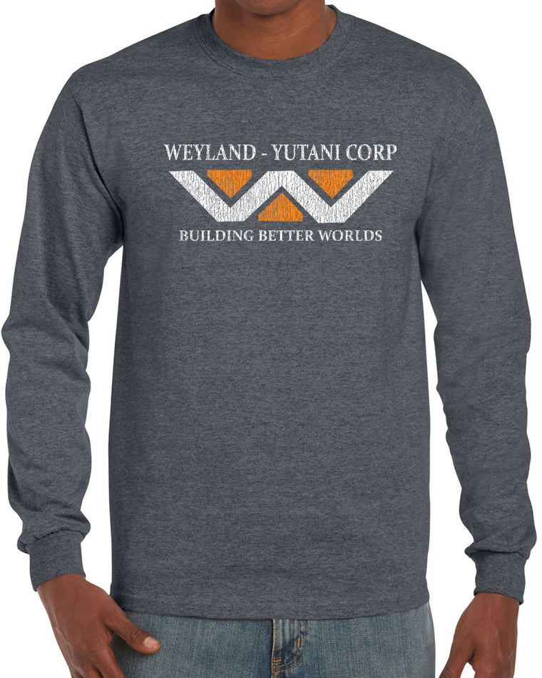 Men's Long Sleeve Shirt - Weyland-Yutani Corporation