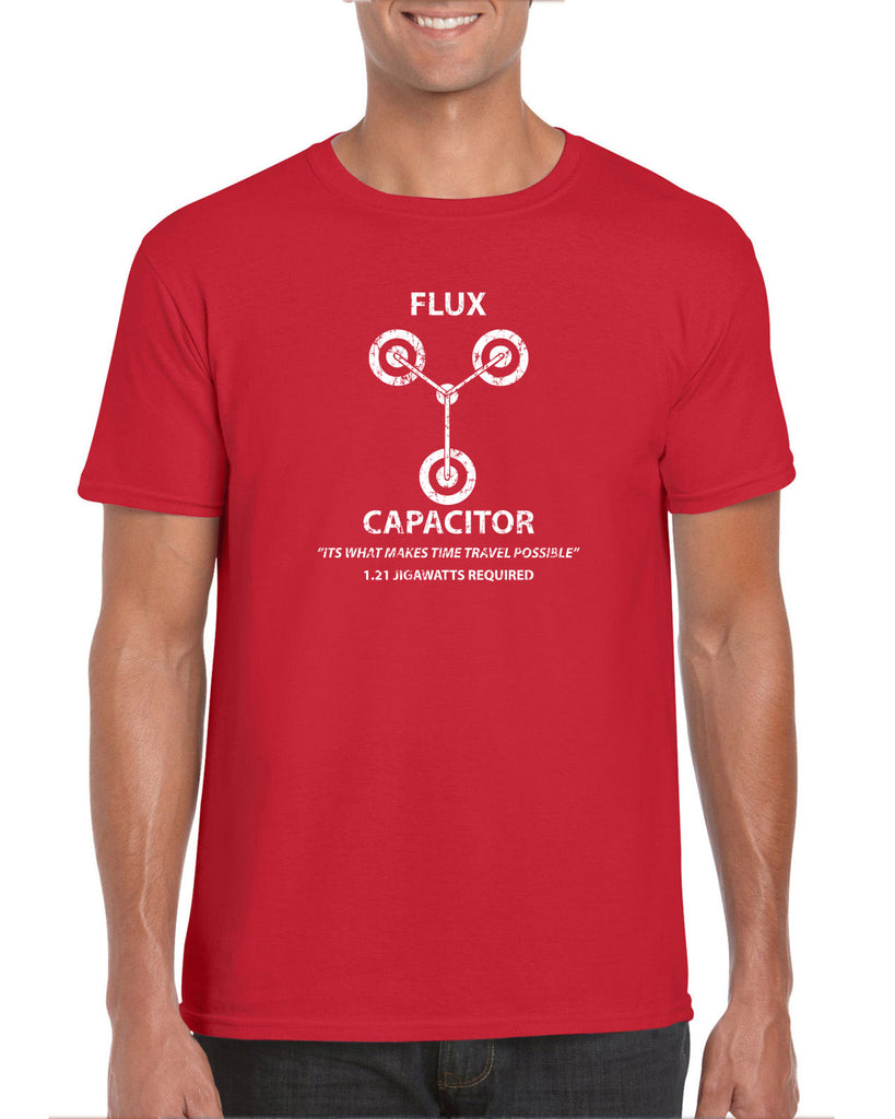 Men's Short Sleeve T-Shirt - Flux Capacitor