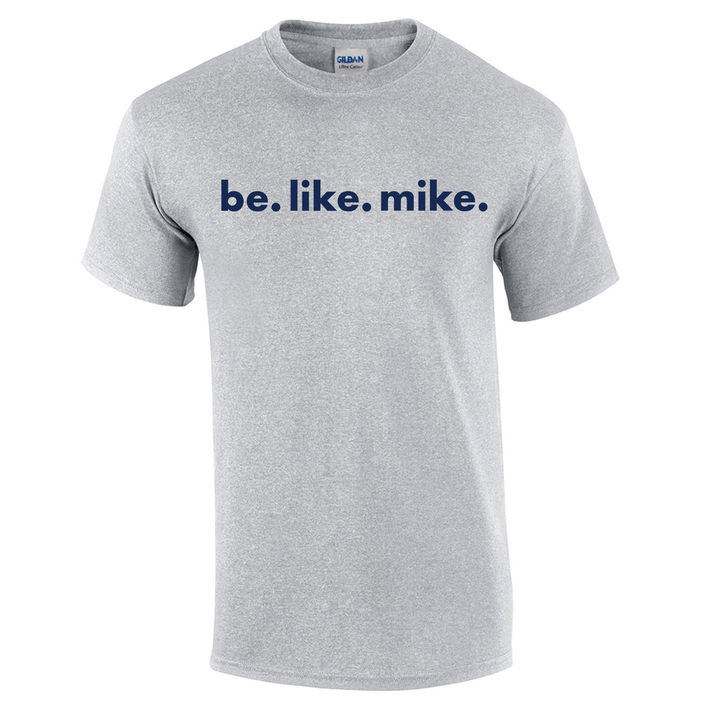 Be Like Mike T-shirt Horizontal Design