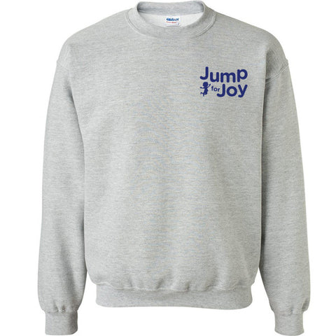 Jump for Joy Adult Crew Sweatshirt