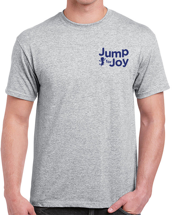 Jump for Joy Adult Unisex Short Sleeve T-Shirt