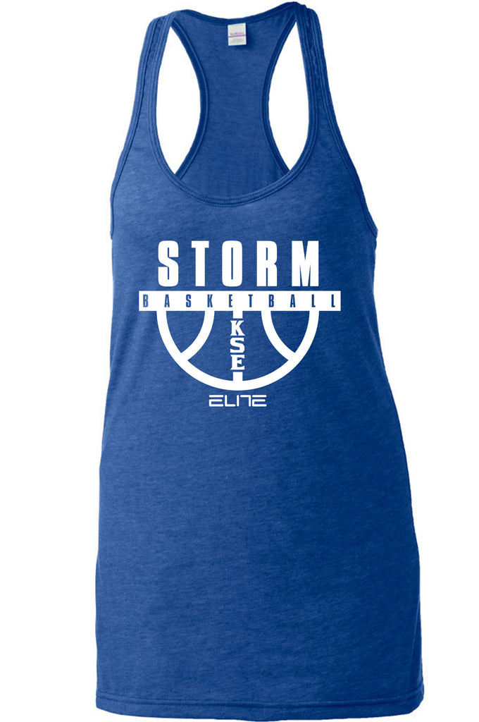 Kentucky Storm Elite #5 Womens Racer Back Tank Top