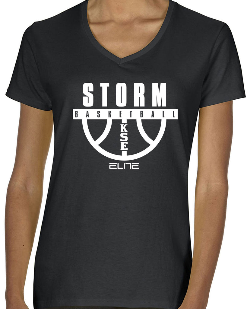 Kentucky Storm Elite #5 Womens V Neck Shirt